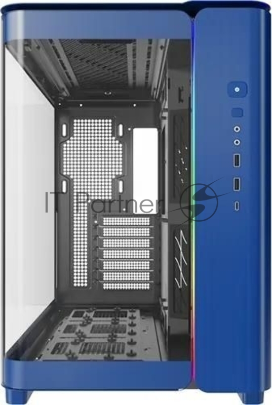 Корпус Montech King 95 голубой без БП ATX 2xUSB3.0 1xUSB3.1 audio bott PSU