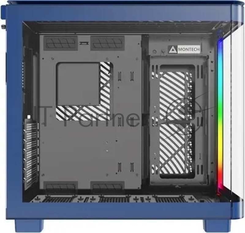 Корпус Montech King 95 голубой без БП ATX 2xUSB3.0 1xUSB3.1 audio bott PSU