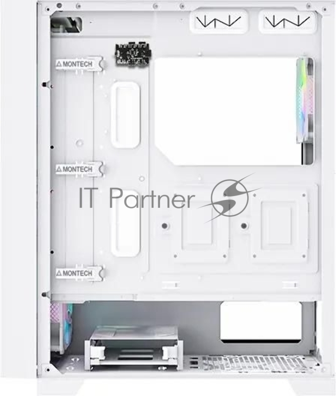 Корпус Montech AIR 1000 PREMIUM белый без БП ATX 1x120mm 3x140mm 2xUSB3.0 1xUSB3.1 audio bott PSU