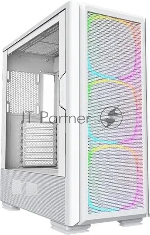 Корпус Montech SKY TWO GX белый без БП ATX 3x140mm 2xUSB3.0 1xUSB3.1 audio bott PSU