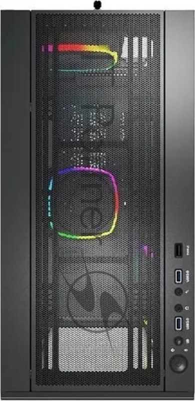 Корпус Montech SKY TWO черный без БП ATX 3x140mm 2xUSB3.0 1xUSB3.1 audio bott PSU