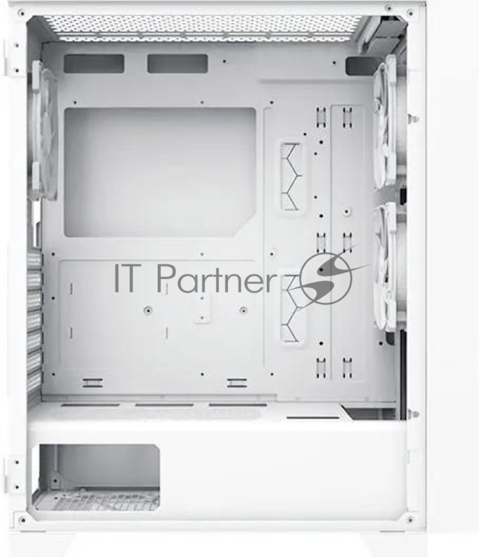 Корпус Montech AIR 1000 LITE белый без БП ATX 1x120mm 3x140mm 2xUSB3.0 1xUSB3.1 audio bott PSU