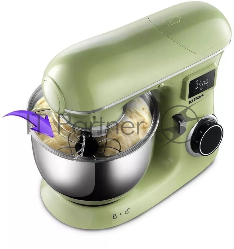 Миксер планетарный Kitfort КТ-4404 1900Вт зеленый
