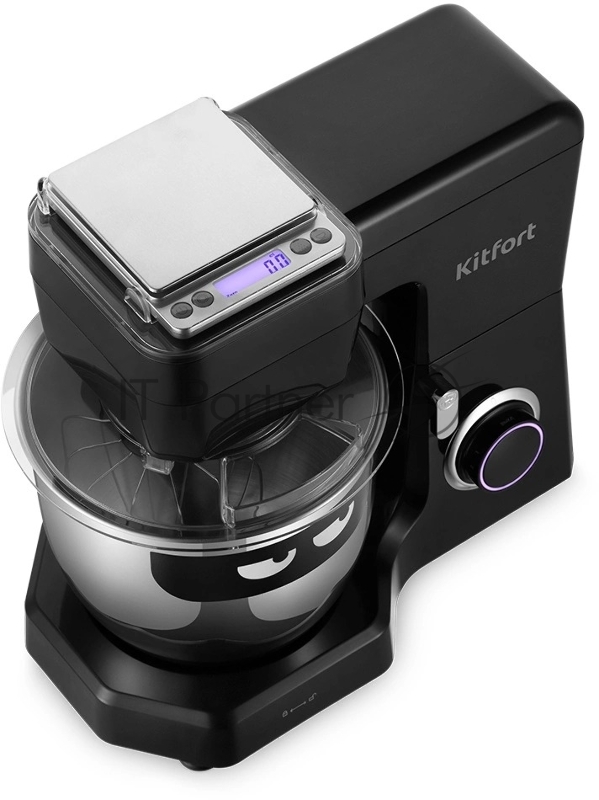 Миксер планетарный Kitfort КТ-3434 1300Вт черный