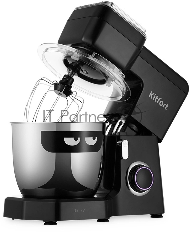 Миксер планетарный Kitfort КТ-3434 1300Вт черный