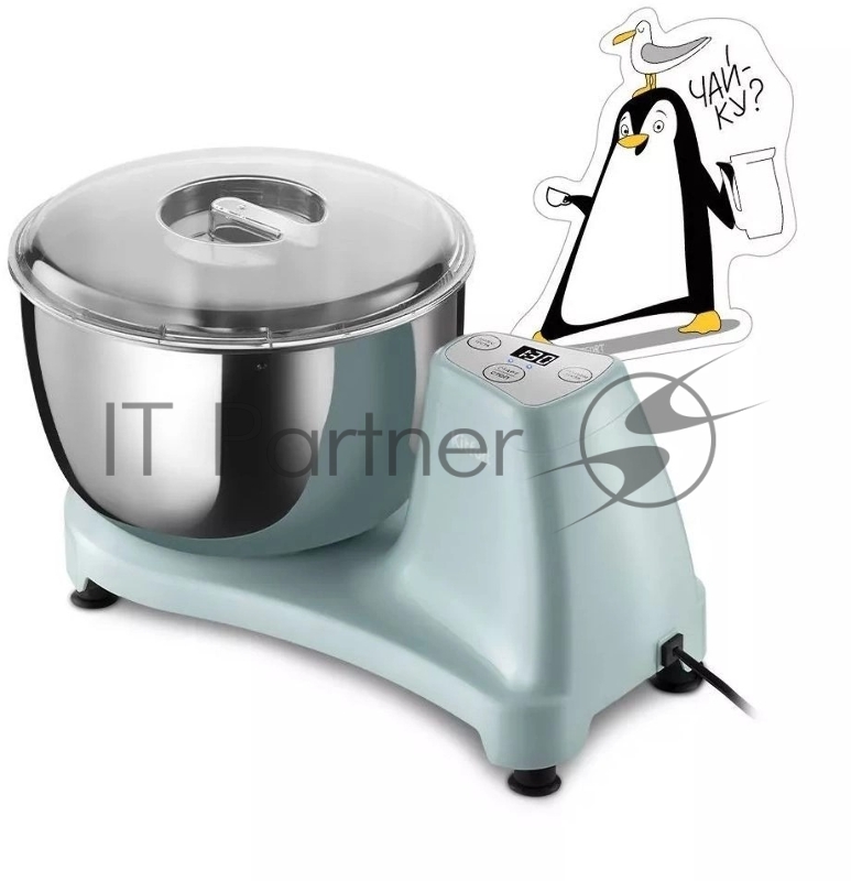 Миксер планетарный Kitfort КТ-3498 480Вт голубой