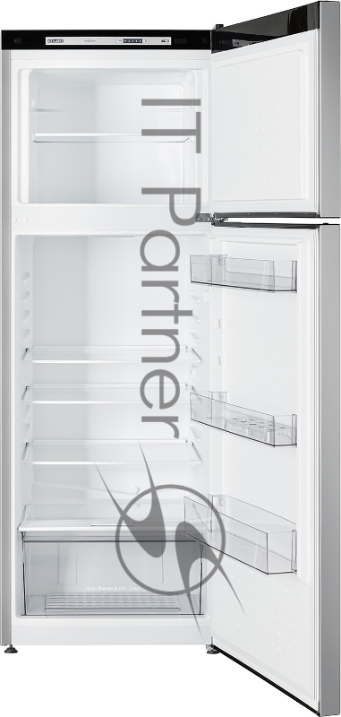 Холодильник ATLANT XM 3635-189 серебристый двухкамерный 206/64л морозилка сверху