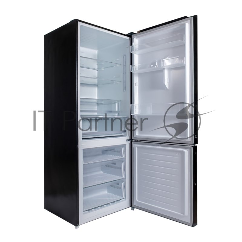 Холодильник WILLMARK RFN-652DIGB черный двухкамерный 324/121л морозилка снизу