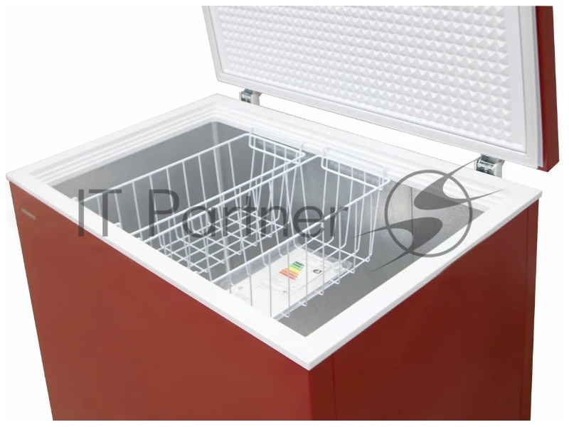 Морозильный ларь WILLMARK CF-310CS красный 305л