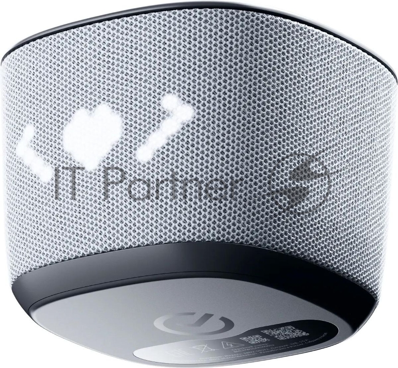 Умная колонка Sber Boom Home SBDV-00171G Салют серый 8W Mono BT/Wi-Fi (без.бат)