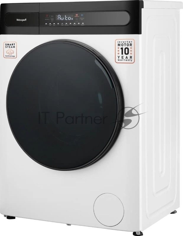 Стиральная машина Weissgauff WMD 49411 DC Inverter Steam, класс: B, загр.фронтальная макс.:11кг, (с сушкой) белый