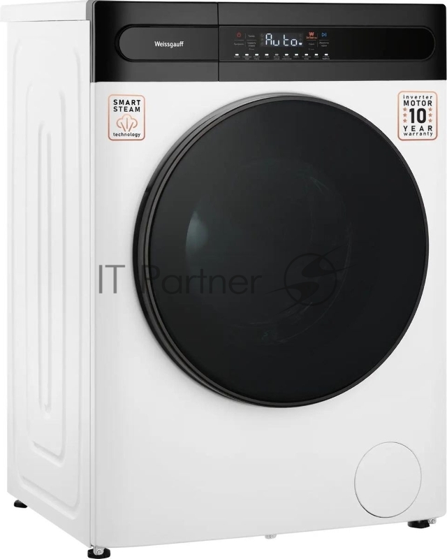 Стиральная машина Weissgauff WMD 49411 DC Inverter Steam, класс: B, загр.фронтальная макс.:11кг, (с сушкой) белый