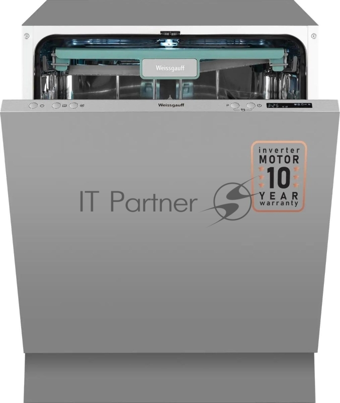 Посудомоечная машина встраив. Weissgauff BDW 6033 Wi-Fi Inverter Autoopen, полноразмерная