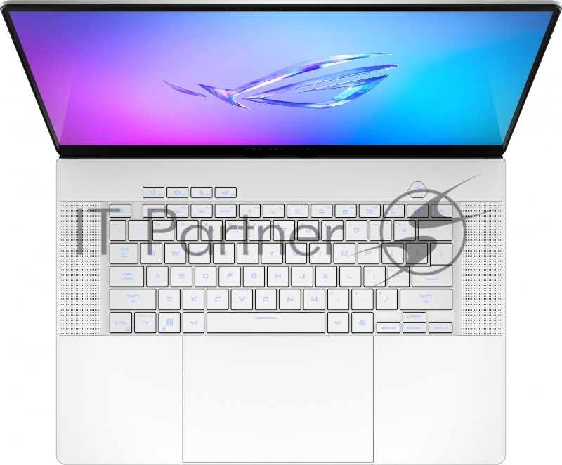 Ноутбук Asus ROG Zephyrus G16 GA605WV-QR118 Ryzen AI 9 HX 370 16Gb SSD1Tb NVIDIA GeForce RTX4060 8Gb 16 OLED 2.5K (2560x1600) noOS white WiFi BT Cam Bag (90NR0JA2-M006K0)