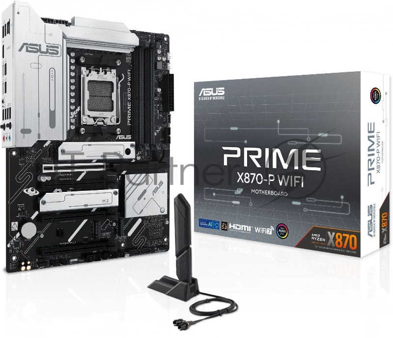 Материнская плата Asus PRIME X870-P WIFI SocketAM5 AMD X870 4xDDR5 ATX AC`97 8ch(7.1) 2.5Gg RAID+HDMI