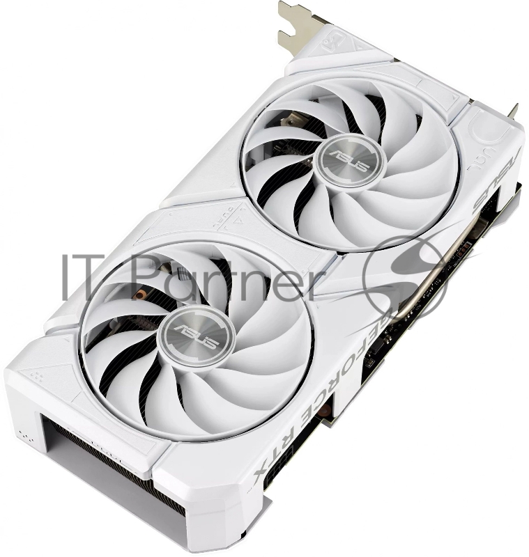 Видеокарта Asus PCI-E 4.0 DUAL-RTX4060-O8G-EVOWHITE NVIDIA GeForce RTX 4060 8Gb 128bit GDDR6 2505/17000 HDMIx1 DPx3 HDCP Ret