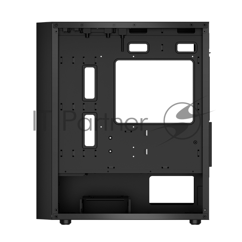 Корпус без блока питания/ PCCOOLER C3B310 BK, Mesh Mid Tower, Black, TG, 0.4 SPCC, no fans mATX, mITX 160/340/170mm 1x2.5, 2x3.5, 5xPCI 2xUSB-A 2.0, 1xUSB-A 3.0 386x200x440mm