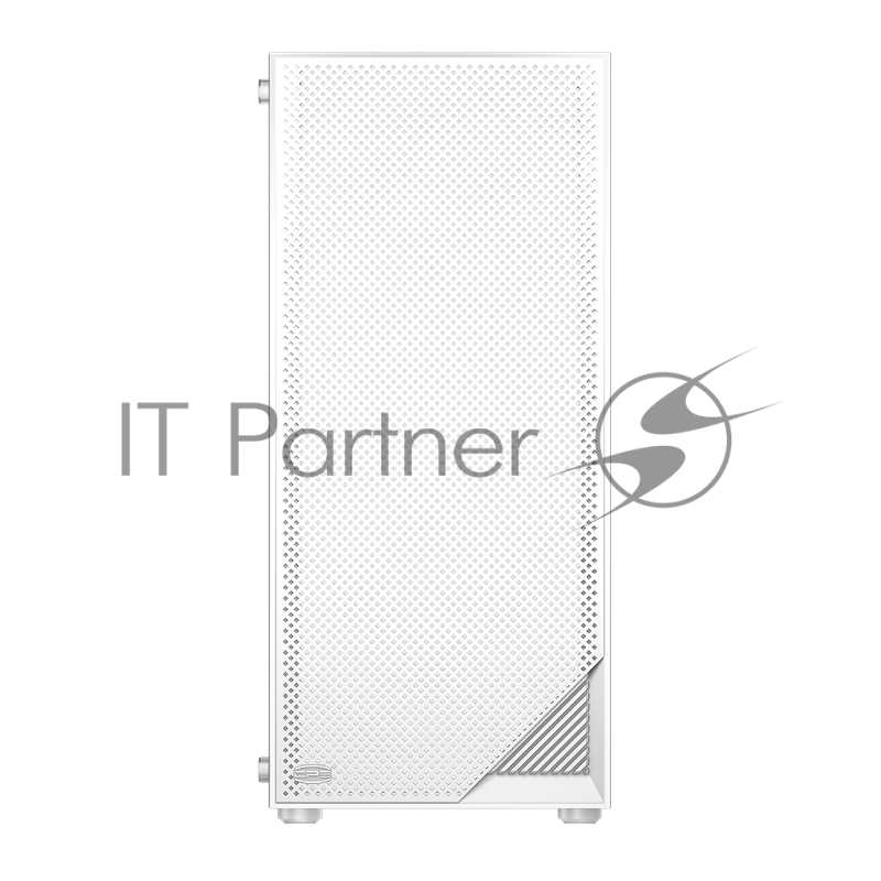 Корпус без блока питания/ PCCOOLER C3B310 WH, Mesh Mid Tower, White, TG, 0.4 SPCC, no fans mATX, mITX 160/340/170mm 1x2.5, 2x3.5, 5xPCI 2xUSB-A 2.0, 1xUSB-A 3.0 386x200x440mm