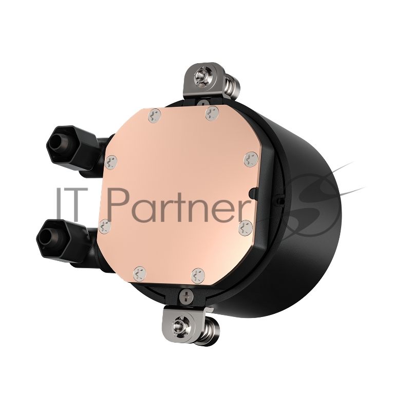 Система охлаждения/ PCCooler DA360 ARGB BK (280W, 360mm, Black, ARGB/ Fans: 3x120mm, 72.1CFM, 33.8dBA, 1800RPM/ Pump height 55mm, 28dBA, 3000RPM, Rad thickness 27mm/ S: 1851, 1700, 1200, 20XX, 115X, AM5, AM4)