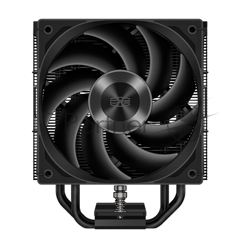 Кулер для процессора/ PCCooler RZ400 V2 BK (230W, 4-pin PWM, 155mm, Al/Cu, 4x6mm, 1x120mm, 86.73CFM, 32dBA, 2200RPM, S: 1851/1700/1200/115X, AM5/AM4, black)