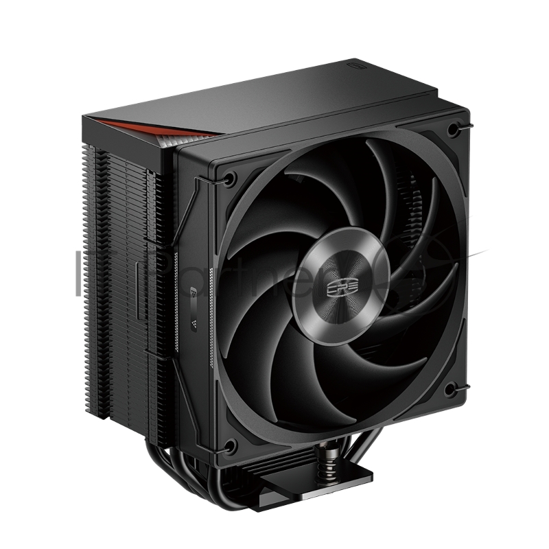 Кулер для процессора/ PCCooler RZ400 V2 BK (230W, 4-pin PWM, 155mm, Al/Cu, 4x6mm, 1x120mm, 86.73CFM, 32dBA, 2200RPM, S: 1851/1700/1200/115X, AM5/AM4, black)