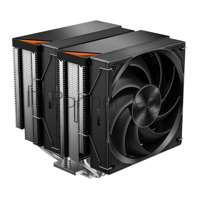 Кулер для процессора/ PCCooler RZ620 BK (260W, 4-pin PWM, 157.5mm, Al/Cu, 6x6mm, 1x120mm, 86.73CFM, 32dBA, 2200RPM, S: 1851/1700/1200/115X, AM5/AM4, black)