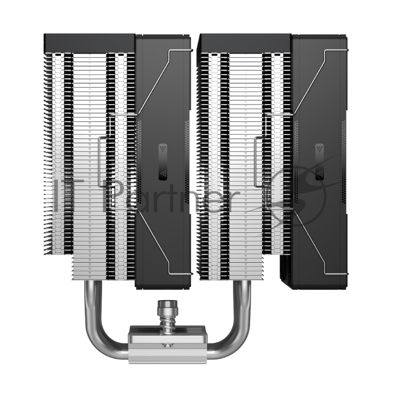 Кулер для процессора/ PCCooler RZ620 BK (260W, 4-pin PWM, 157.5mm, Al/Cu, 6x6mm, 1x120mm, 86.73CFM, 32dBA, 2200RPM, S: 1851/1700/1200/115X, AM5/AM4, black)