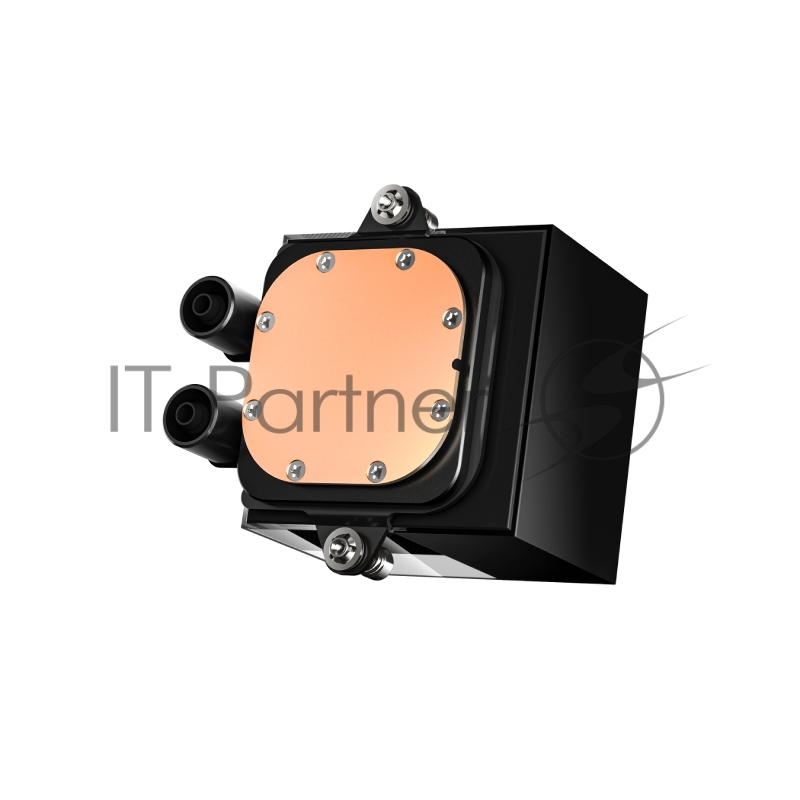 Система охлаждения/ PCCooler DS360 BK (310W, 360mm, LED temp., Black, ARGB Pump/ Fans: 3x120mm, 86.73CFM, 28dBA, 2200RPM/ Pump height 67mm, 28dBA, 3200RPM, Rad thickness 27mm/ S: 1851, 1700, 1200, 20XX, 115X, AM5, AM4)