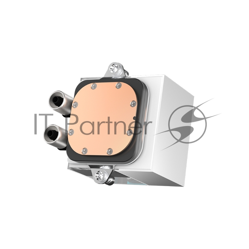 Система охлаждения/ PCCooler DS360 WH (310W, 360mm, LED temp., White, ARGB Pump/ Fans: 3x120mm, 86.73CFM, 28dBA, 2200RPM/ Pump height 67mm, 28dBA, 3200RPM, Rad thickness 27mm/ S: 1851, 1700, 1200, 20XX, 115X, AM5, AM4)