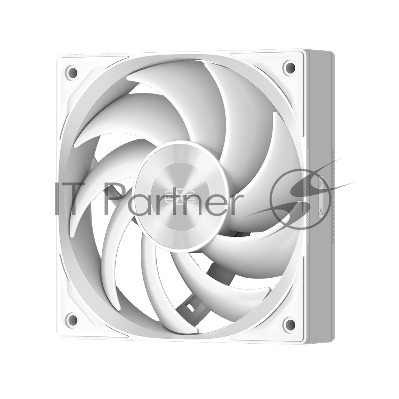 Кулер для корпуса/ PCCooler F5R120 (120x120x25mm, 4-pin PWM, 86.73CFM, 32dBA, 2200RPM, White)
