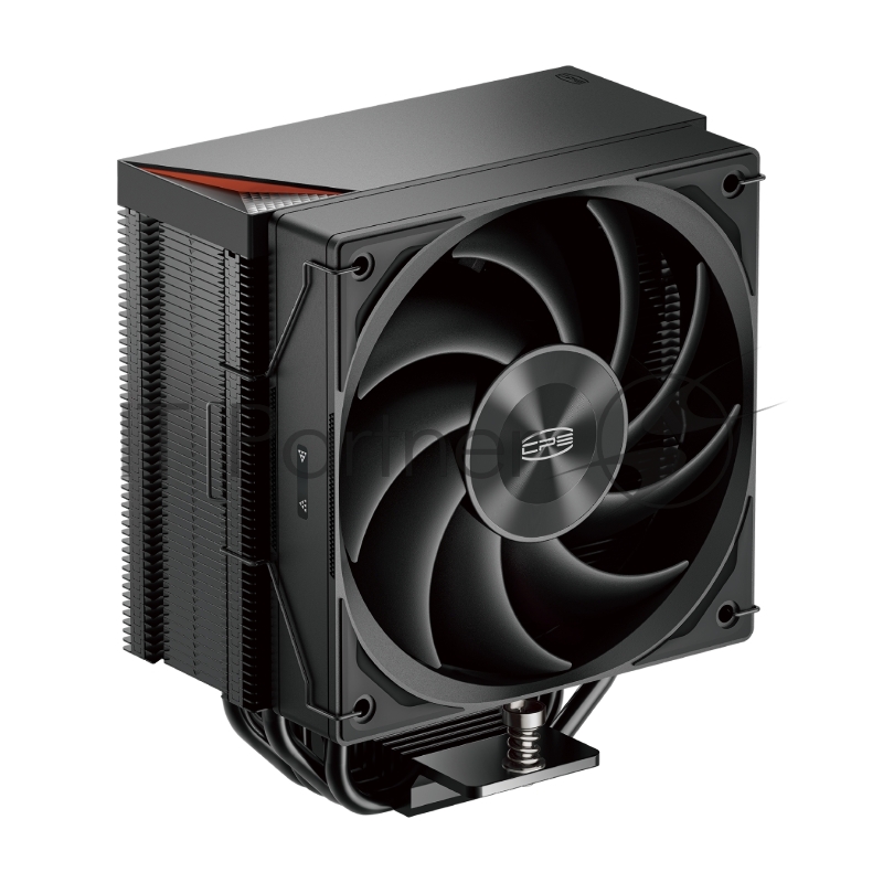 Кулер для процессора/ PCCooler RZ500 BK (250W, 4-pin PWM, 155mm, Al/Cu, 5x6mm, 1x120mm, 86.73CFM, 32dBA, 2200RPM, S: 1851/1700/1200/115X, AM5/AM4, black)