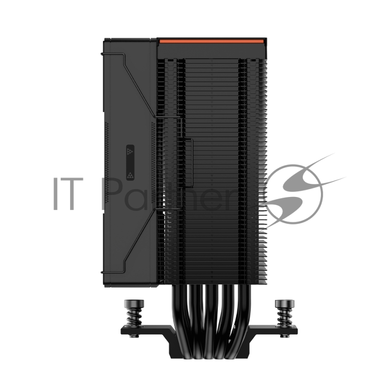 Кулер для процессора/ PCCooler RZ500 BK (250W, 4-pin PWM, 155mm, Al/Cu, 5x6mm, 1x120mm, 86.73CFM, 32dBA, 2200RPM, S: 1851/1700/1200/115X, AM5/AM4, black)