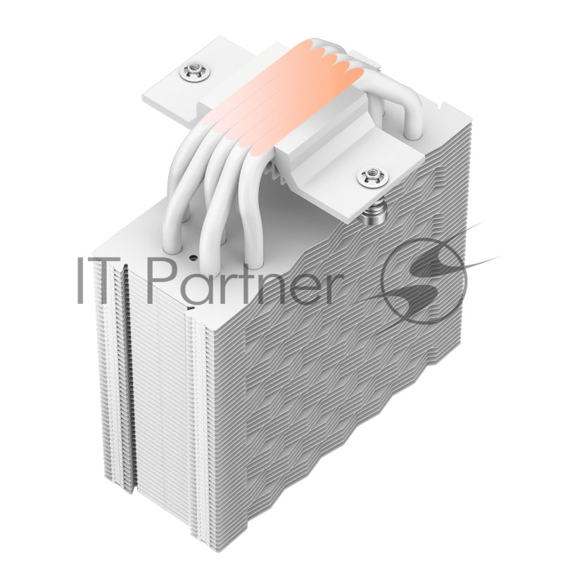 Кулер для процессора/ PCCooler RZ500 WH (250W, 4-pin PWM, 155mm, Al/Cu, 5x6mm, 1x120mm, 86.73CFM, 32dBA, 2200RPM, S: 1851/1700/1200/115X, AM5/AM4, white)