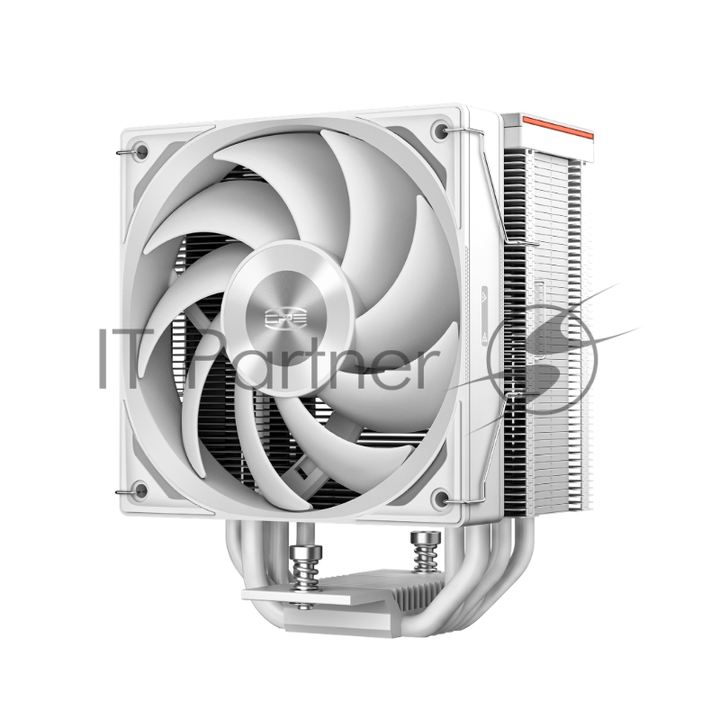 Кулер для процессора/ PCCooler RZ500 WH (250W, 4-pin PWM, 155mm, Al/Cu, 5x6mm, 1x120mm, 86.73CFM, 32dBA, 2200RPM, S: 1851/1700/1200/115X, AM5/AM4, white)