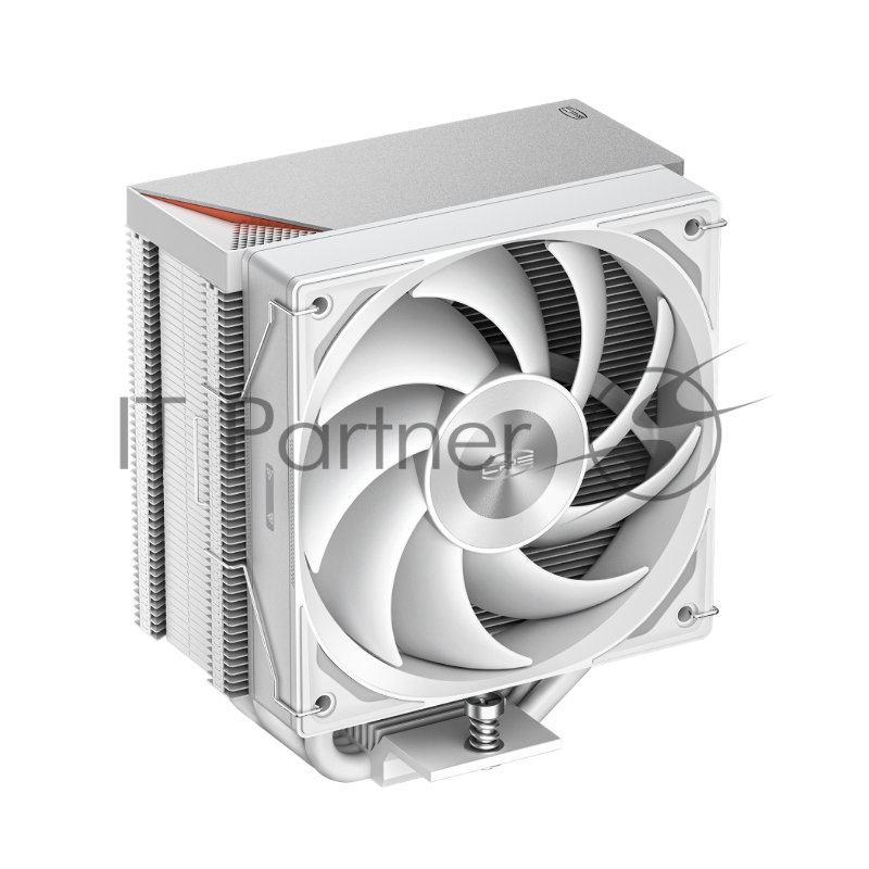 Кулер для процессора/ PCCooler RZ500 WH (250W, 4-pin PWM, 155mm, Al/Cu, 5x6mm, 1x120mm, 86.73CFM, 32dBA, 2200RPM, S: 1851/1700/1200/115X, AM5/AM4, white)