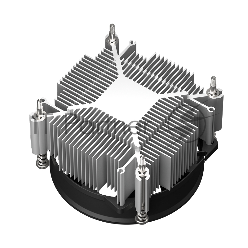 Кулер для процессора/ PCCooler R95S-I (95W, 4-pin PWM, 60mm, Al, -mm, 1x92mm, 36.2CFM, 31.1dBA, 2600RPM, S: 1851/1700/1200/115X, black)