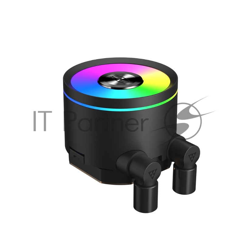 Система охлаждения/ PCCooler DA360 Pro ARGB BK (300W, 360mm, Black, ARGB/ Fans: 3x120mm, 75.8CFM, 33.7dBA, 2200RPM/ Pump height 57mm, 28dBA, 3000RPM, Rad thickness 27mm/ S: 1851, 1700, 1200, 20XX, 115X, AM5, AM4)