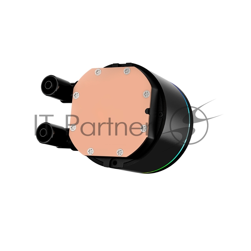 Система охлаждения/ PCCooler DA360 Pro ARGB BK (300W, 360mm, Black, ARGB/ Fans: 3x120mm, 75.8CFM, 33.7dBA, 2200RPM/ Pump height 57mm, 28dBA, 3000RPM, Rad thickness 27mm/ S: 1851, 1700, 1200, 20XX, 115X, AM5, AM4)