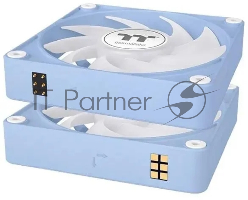 Вентилятор для корпуса Thermaltake CT140 EX Sync Hydrangea ARGB 140х140x25 синий (упаковка 3шт) CL-F197-PL14BU-A