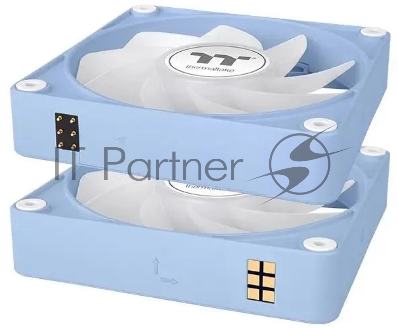 Вентилятор для корпуса Thermaltake CT140 EX Sync Hydrangea Reverse (упаковка 3шт) CL-F199-PL14BU-A