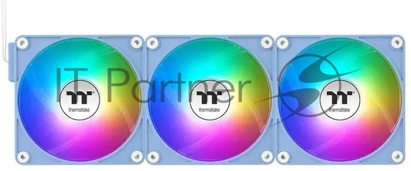 Вентилятор для корпуса Thermaltake CT140 EX Sync Hydrangea Reverse (упаковка 3шт) CL-F199-PL14BU-A