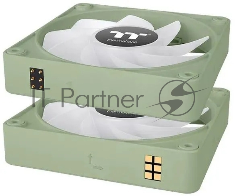 Вентилятор для корпуса Thermaltake CT140 EX Sync Matcha Reverse зеленый (упаковка 3шт) CL-F199-PL14MG-A