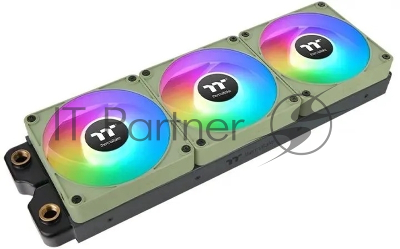 Вентилятор для корпуса Thermaltake CT140 EX Sync Matcha Reverse зеленый (упаковка 3шт) CL-F199-PL14MG-A