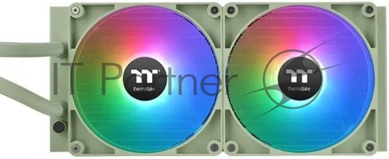 Система водяного охлаждения Thermaltake TH280 V2 Matcha зеленый (CL-W375-PL14MG-A)