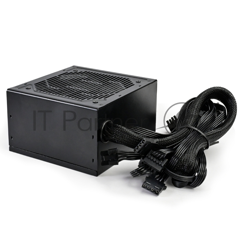 Блок питания ПК/ PCCOOLER, 550W 80+ White (ATX, ATX 2.4, Non-modular, 1x24(20+4)pin 550mm, 1xCPU*2 8(4+4)pin 610+150mm, 1xPCIe*2 8(6+2)pin 510+150mm, 2xSATA*3+MOLEX4pin*1 450+150+150+150mm , Active, 120x120mm, 140x150x86mm, APFC, OVP, SCP, OPP (140-1