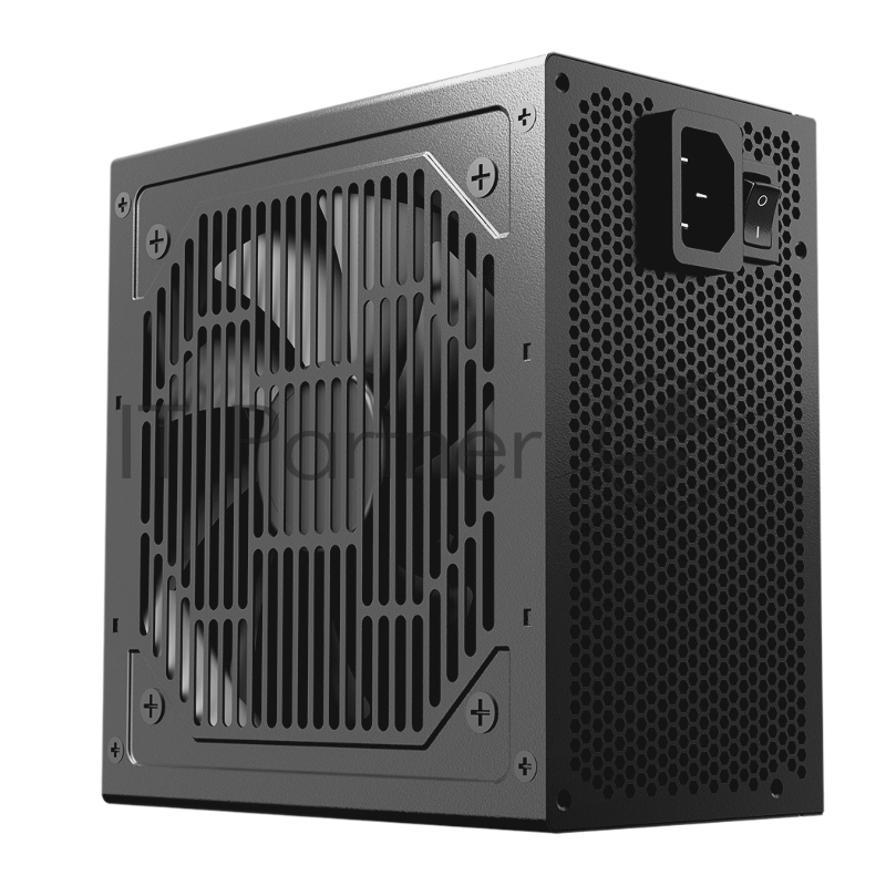 Блок питания ПК/ PCCOOLER, 550W 80+ White (ATX, ATX 2.4, Non-modular, 1x24(20+4)pin 550mm, 1xCPU*2 8(4+4)pin 610+150mm, 1xPCIe*2 8(6+2)pin 510+150mm, 2xSATA*3+MOLEX4pin*1 450+150+150+150mm , Active, 120x120mm, 140x150x86mm, APFC, OVP, SCP, OPP (140-1