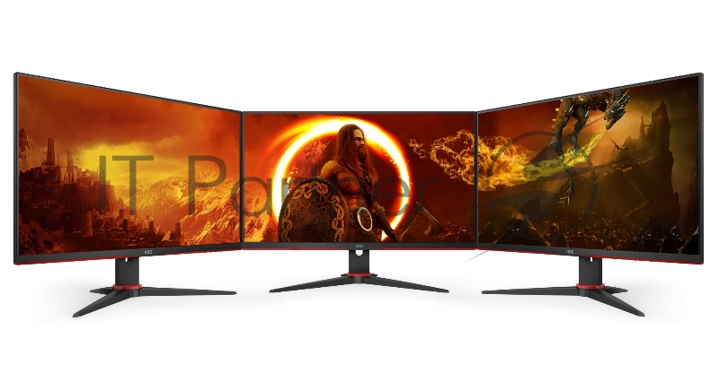 Монитор 27 AOC Gaming 27G2ZNE черный/красный