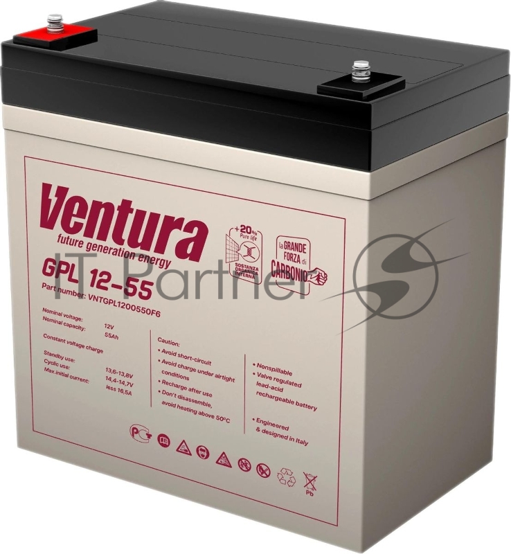 Батарея для ИБП Ventura GPL 12-55 12В 55Ач