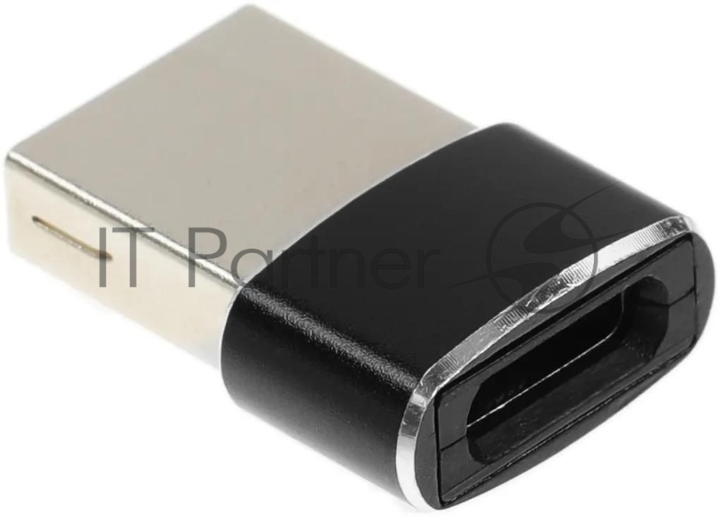 Адаптер Premier 6-071 USB 2.0 A(m) USB Type-C (f) черный (пакет)