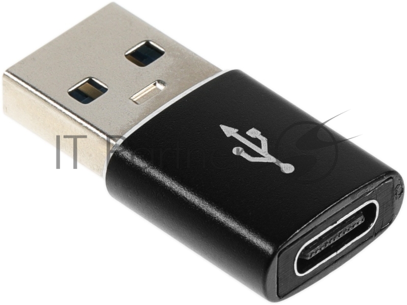 Адаптер Premier 6-071-3 USB 3.0 A(m) USB Type-C (f) черный (пакет)
